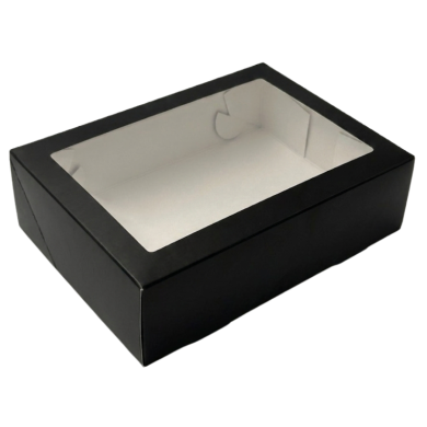 Pudło czarne sushi 19/13/5cm P9783 | Packing1