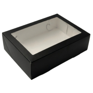 Pudło czarne sushi 19/13/5cm P9783 | Packing1