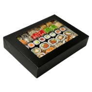 Pudło sushi czarne 26x19x5cm P9782 | Packing1