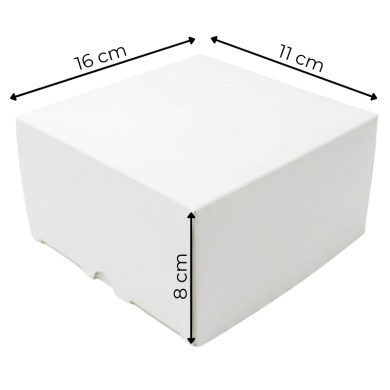 Pudło białe Hersta 25x25x12cm P942 | Packing1