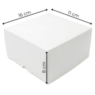 Pudło białe Hersta 25x25x12cm P942 | Packing1