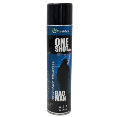 Odświeżacz Freshtek One Shot Bad Man 600ml | Packing1