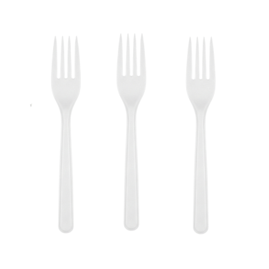 Widelec plastikowy PREMIUM 18 cm 100 szt. | Packing1
