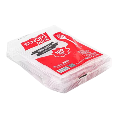 Widelec plastikowy PREMIUM 18 cm 100 szt. | Packing1