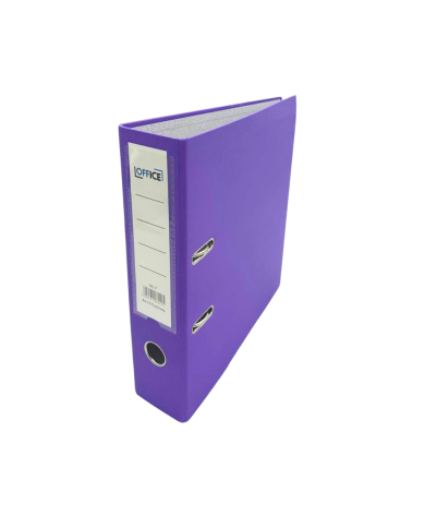 Segregator dźwigniowy A4 75mm fioletowy 500 kartek | Esselte