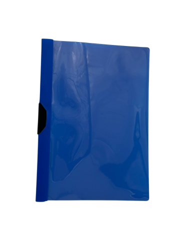 Skoroszyt z klipsem A4 niebieski 30 kartek | Q-CONNECT