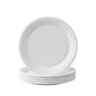 Talerze Papierowe Okrągłe 15cm 250g/m² 100szt | ABC-PAK