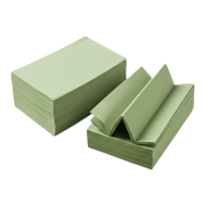 Ręcznik Papierowy ZZ Zielony 1W 200szt Makulatura Eko