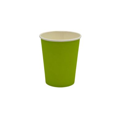 Kubki papierowe PE 250ml kiwi 50szt | Abena