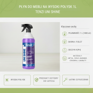 TENZI UNI SHINE 1L – Preparat do Mebli na Wysoki Połysk