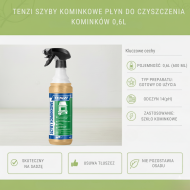 TENZI Szyby Kominkowe GT 0,6L | Czyszczenie Szyb Kominkowych