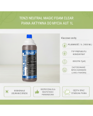 TENZI Neutral Magic Clear Foam 1L – Piana Aktywna do Samochodów