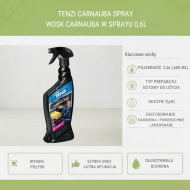 TENZI Carnauba Spray 0,6L - Wosk do Karoserii | Ochrona UV