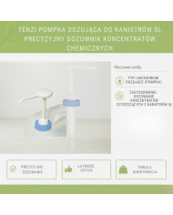 TENZI Pompka Dozująca 5L – Dozownik Precyzyjny do Kanistrów