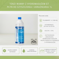 TENZI Wanny z hydromasażem 1L – gotowy do użycia