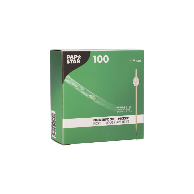 Patyczki fingerfood bambusowe 9 cm DIAMOND 100 szt