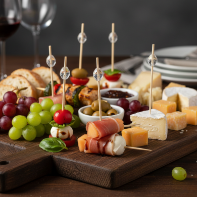 Patyczki fingerfood bambusowe 9 cm DIAMOND 100 szt