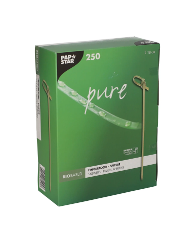 Patyczki fingerfood bambusowe 18cm Knot 250 szt