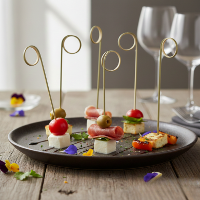 Patyczki Bambusowe 11cm 100szt Fingerfood Twister Ekologiczne