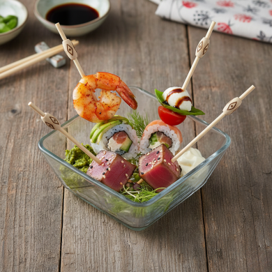 Patyczki fingerfood bambusowe 12 cm 100 sztuk MALI