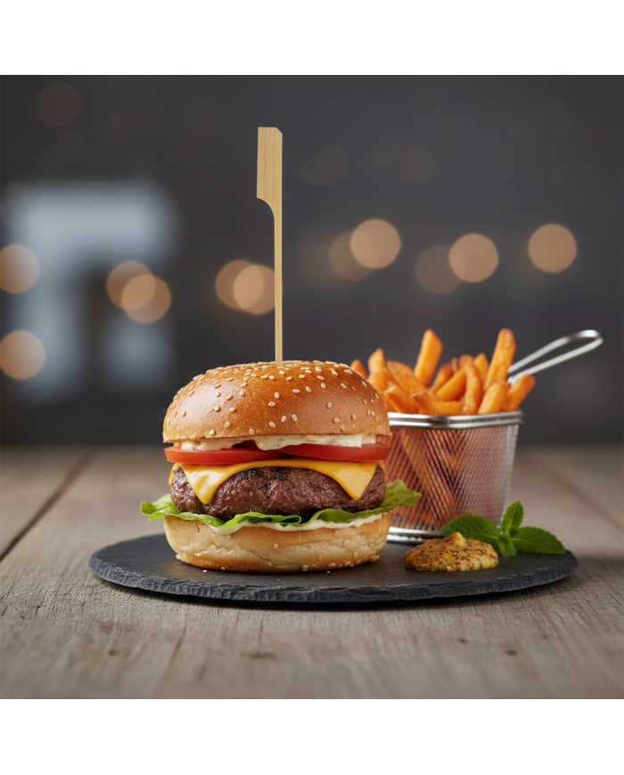 Patyczki Bambusowe Golf 15cm 250szt | Fingerfood Ekologiczne