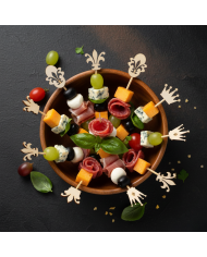 Patyczki fingerfood bambusowe ROYAL 12cm 100szt