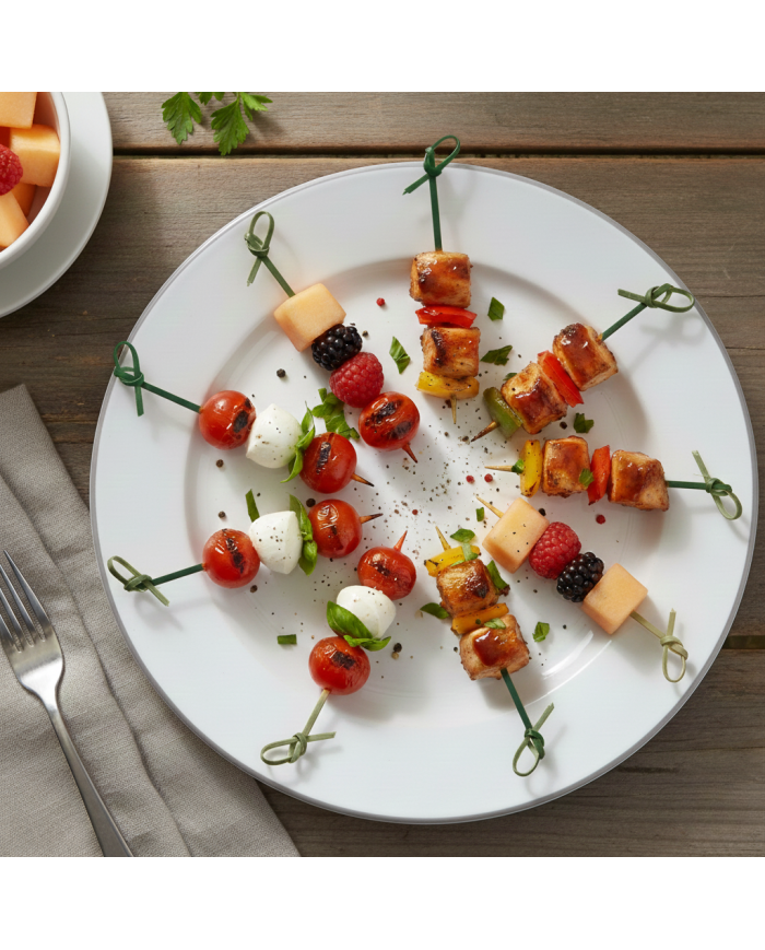 Patyczki Bambusowe 6cm KNOT 250szt | Fingerfood Ekologiczne