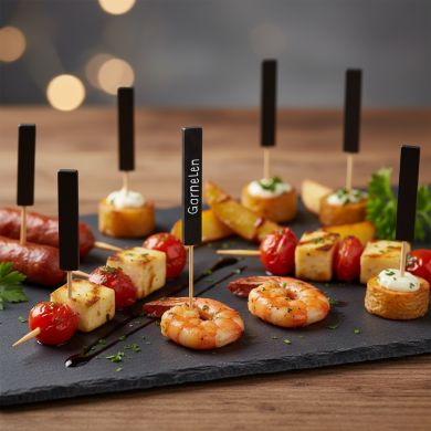 Patyczki fingerfood 16cm BLACKBOARD 100szt