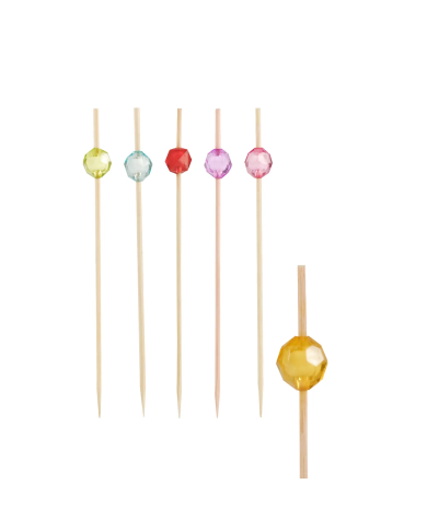 Patyczki fingerfood PEARL bambus 12cm 100szt PAPSTAR