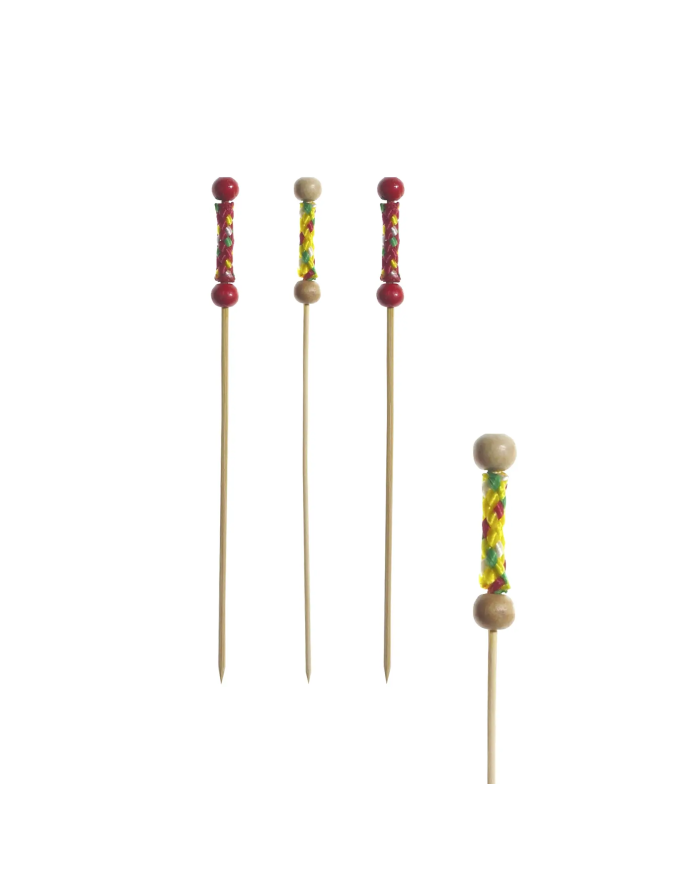 Patyczki Fingerfood Bambusowe 12cm Mexico 40szt | Ekologiczne