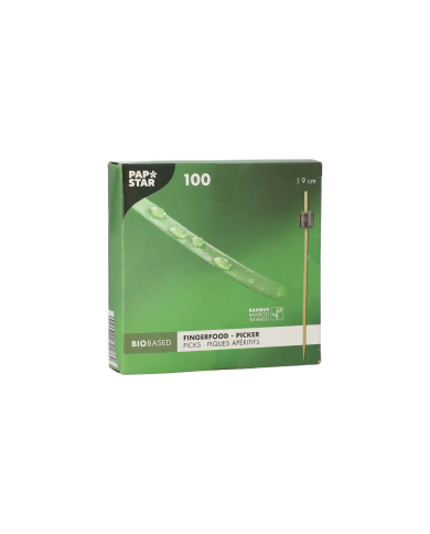 Patyczki Fingerfood Bambusowe CUBE 9cm 100szt | Ekologiczne