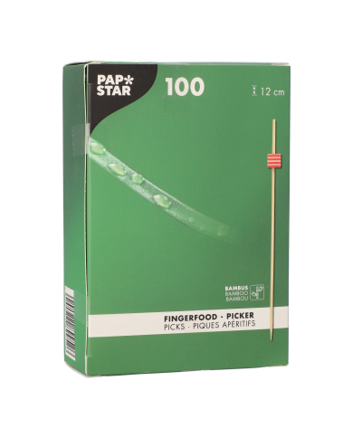 Patyczki Fingerfood Drewniane 12cm 100szt CUBE