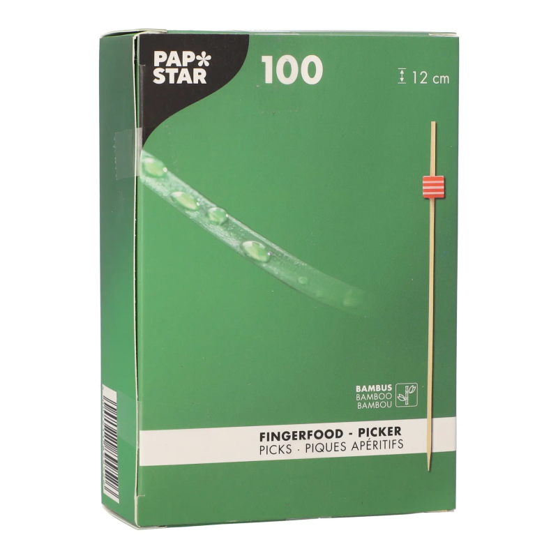 Patyczki Fingerfood Drewniane 12cm 100szt CUBE