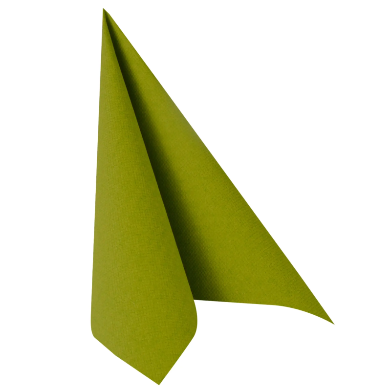 Serwetki flizelinowe oliwkowe ROYAL 40x40 50 szt.