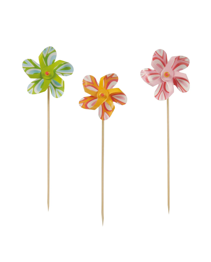 Wykałaczki bankietowe WIATRAK 17,5 cm 50 szt. drewno