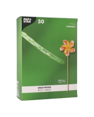 Wykałaczki bankietowe WIATRAK 17,5 cm 50 szt. drewno