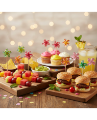 Wykałaczki bankietowe WIATRAK 17,5 cm 50 szt. drewno