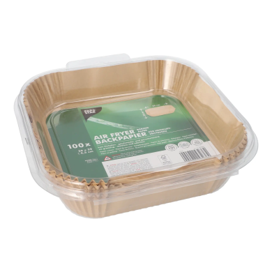 AIR FRYER papierowe opakowania 20x20 cm 100 szt. do frytkownic