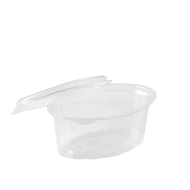 Pojemnik na sos PET 80ml z przykrywką 100szt