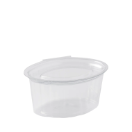 Pojemnik na sos PP 100ml z pokrywką 100szt