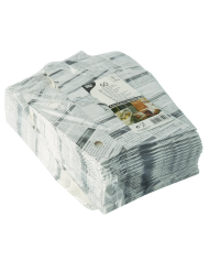 Kartonik na frytki GAZETA 9x9x7cm 50szt