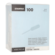 Pipety cukiernicze PE 4ml 8cm 100 szt PAPSTAR